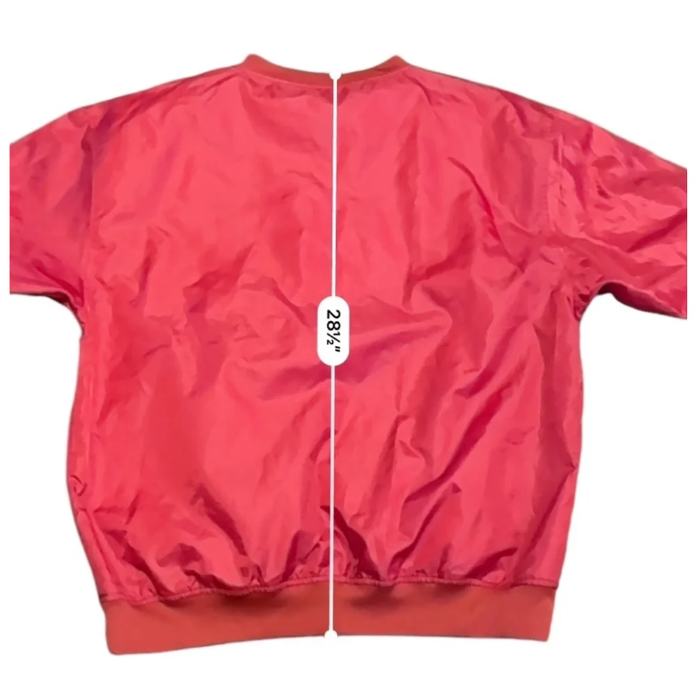 Vintage Red Oak Alabama Crimson Tide Men’s Red Windbreaker Jacket Size L - Picture 6 of 7
